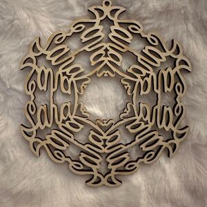 Personalized Snowflake Ornament SARAH